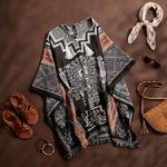 Poncho Peruano Tradicional de Lã