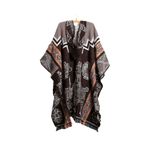 Poncho Peruano Tradicional de Lã