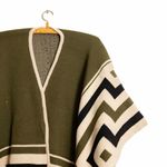 Poncho Peruano Tradicional de Lã