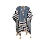 Poncho Peruano Tradicional de Lã