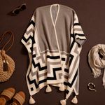 Poncho Peruano Tradicional de Lã