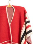 Poncho Peruano Tradicional de Lã com Tassel
