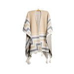 Poncho Peruano Tradicional de Lã com Tassel