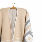 Poncho Peruano Tradicional de Lã com Tassel