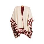 Poncho Peruano Tradicional de Lã