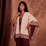 Poncho Peruano Tradicional de Lã