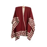 Poncho Peruano Tradicional de Lã