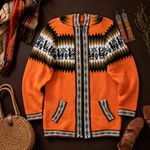 Blusa Tradicional Peruana em Lã