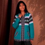 Blusa Tradicional Peruana em Lã