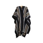 Poncho Peruano Tradicional de Lã