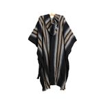 Poncho Peruano Tradicional de Lã