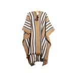 Poncho Peruano Tradicional de Lã