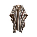 Poncho Peruano Tradicional de Lã