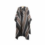 Poncho Peruano Tradicional de Lã