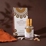 Óleo Perfumado Indiano Sálvia Branca | Goloka