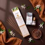 Kit Óleo Perfumado Indiano e Incenso Flor de Laranjeira | Goloka