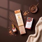 Kit Óleo Perfumado Indiano e Incenso Chandan | Goloka