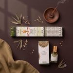 Kit Óleo Perfumado Indiano e Incenso Bambu | Goloka