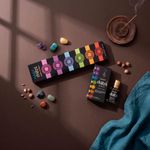 Kit Óleo Perfumado Indiano e Incenso 7 Chakras | Goloka