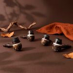 Cachimbo Semente Jarina | Pipe Artesanal Equatoriano | Talhado