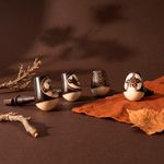 Cachimbo de Semente de Jarina | Pipe Artesanal Equatoriano