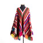Poncho Tradicional Boliviano Tear Manual
