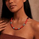 Colar de Miçangas | Arte Indígena | Etnia Kamayurá do Xingu