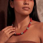 Colar de Miçangas | Arte Indígena | Etnia Kamayurá do Xingu
