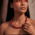 Colar de Miçangas | Arte Indígena | Etnia Kamayurá do Xingu