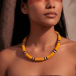 Colar de Miçangas | Arte Indígena | Etnia Kamayurá do Xingu