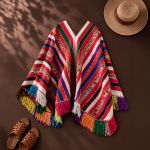 Poncho Tradicional Boliviano Tear Manual