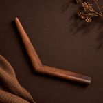 Tipi de Madeira Imbuia Liso | Aplicador de Rapé
