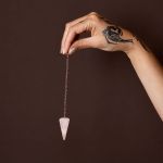 Pêndulo Energético de Cristal | Quartzo Rosa