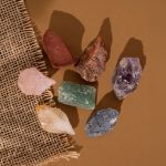 Kit de Pedras Brutas dos 7 Chakras