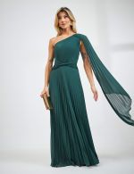 Vestido Longo Verde Esmeralda Cintia