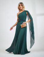 Vestido Longo Verde Esmeralda Cintia