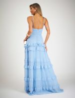 Vestido Longo Azul Serenity Jully