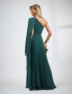 Vestido Longo Verde Esmeralda Cintia