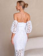 Vestido Midi Branco Kendal