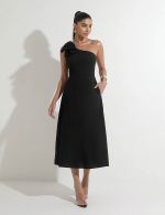 Vestido Midi Preto Fabiana