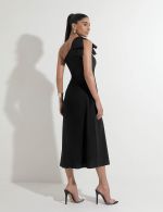 Vestido Midi Preto Fabiana