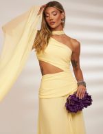Vestido Longo Amarelo Virginia