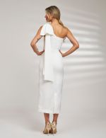 Vestido Midi Branco Kenia