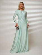 Vestido Longo Verde Menta Manu