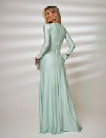 Vestido Longo Verde Menta Manu