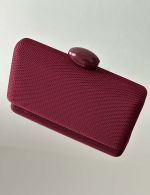 Clutch Marsala em Tecido