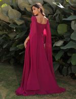 Vestido Longo Fucsia Liliane