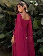 Vestido Longo Fucsia Liliane