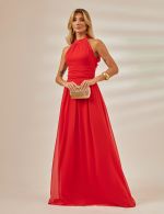 Vestido Longo Vermelho Sandra