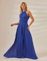 Vestido Longo Azul Royal Sandra